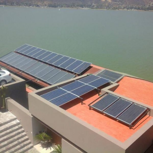 Sistema de calentadores solares para residencias de lujo Sunway Solar